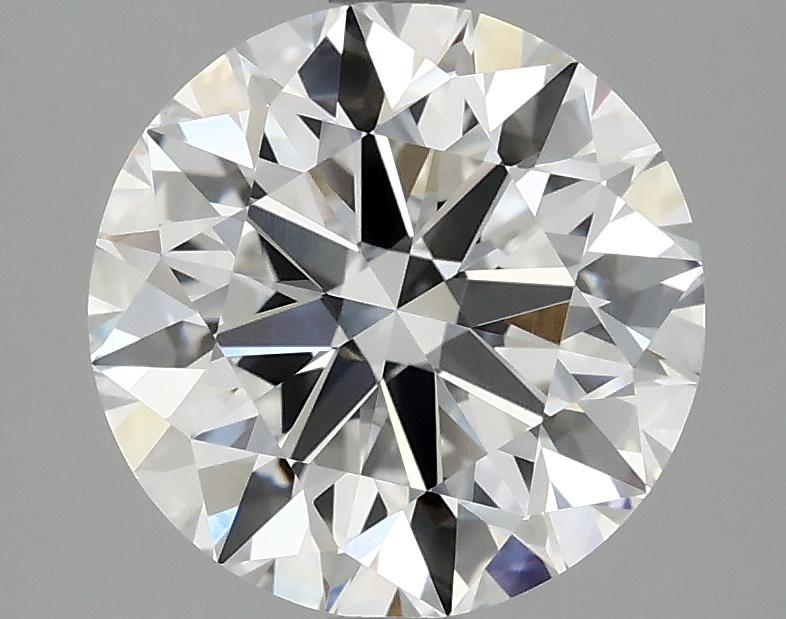 3.05 Carat Round Shaped Excellent Cut VVS2 IGI Certified Lab Grown Diamond
