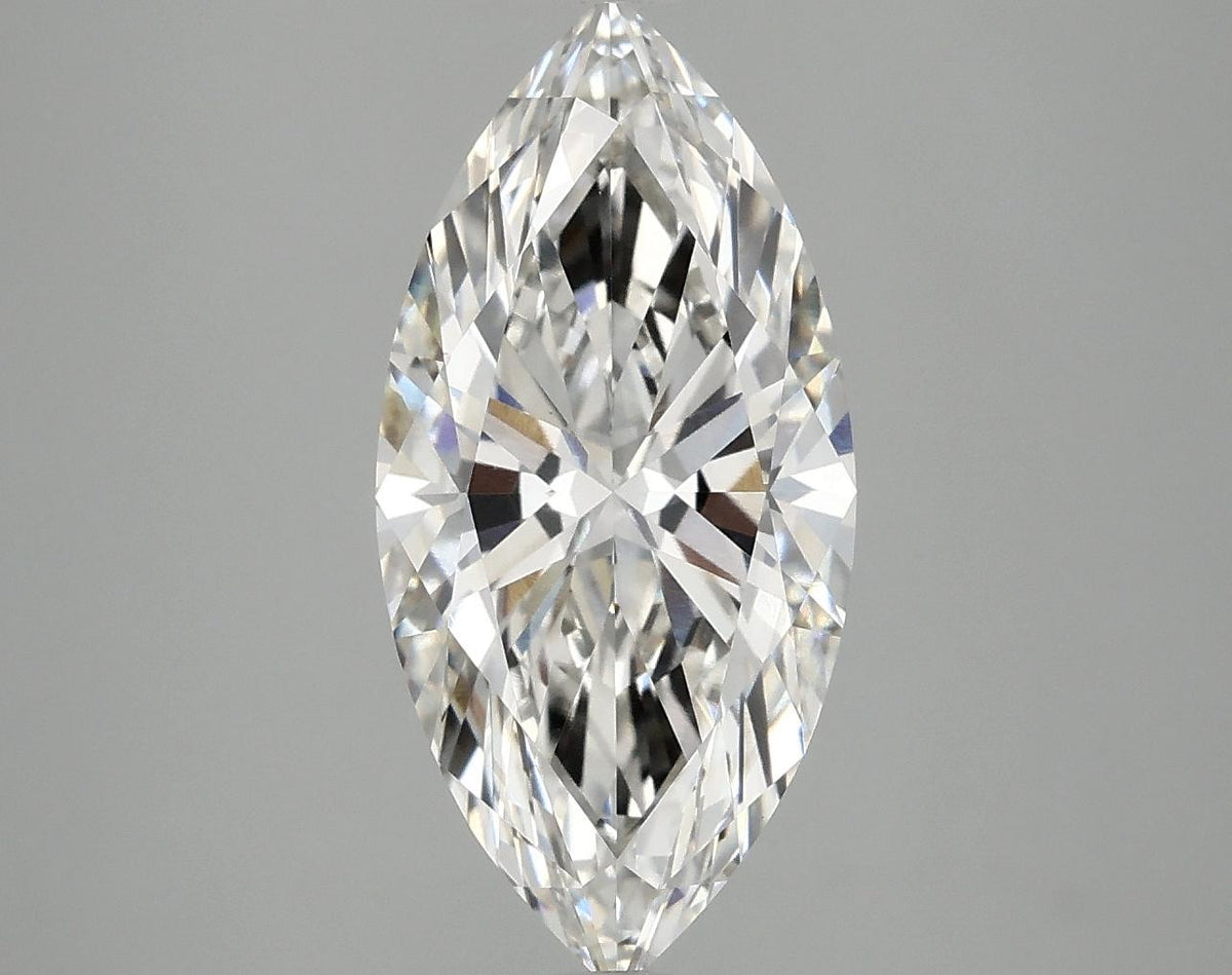 3.07 Carat Marquise Shaped Excellent Cut VS1 IGI Certified Lab Grown Diamond