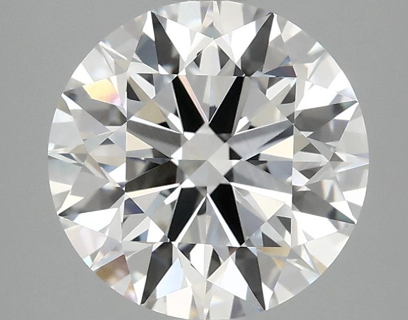 3.09 Carat Round Shaped Excellent Cut VVS2 IGI Certified Lab Grown Diamond