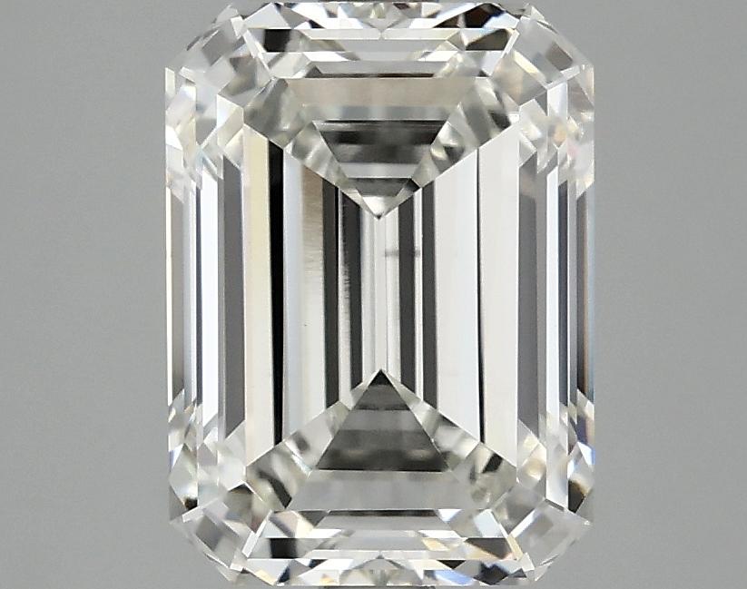 3.09 Carat Emerald Shaped Excellent Cut VS1 IGI Certified Lab Grown Diamond
