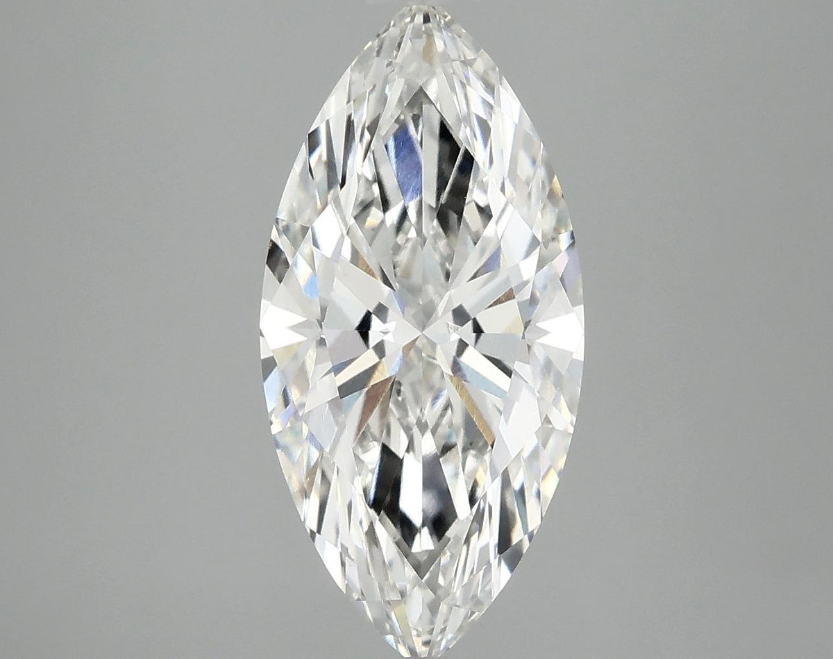 3.02 Carat Marquise Shaped Excellent Cut VS1 IGI Certified Lab Grown Diamond