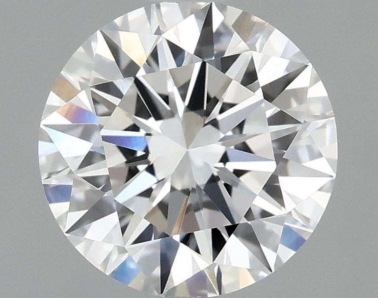 1.54 Carat Round Shaped Ideal Cut VVS2 IGI Certified Lab Grown Diamond