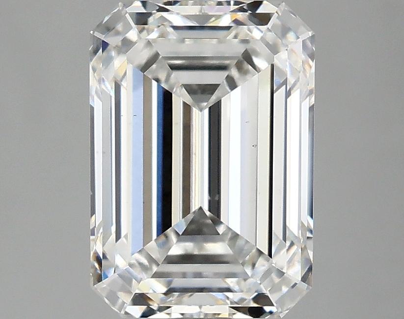 2.98 Carat Emerald Shaped Ideal Cut VS1 IGI Certified Lab Grown Diamond