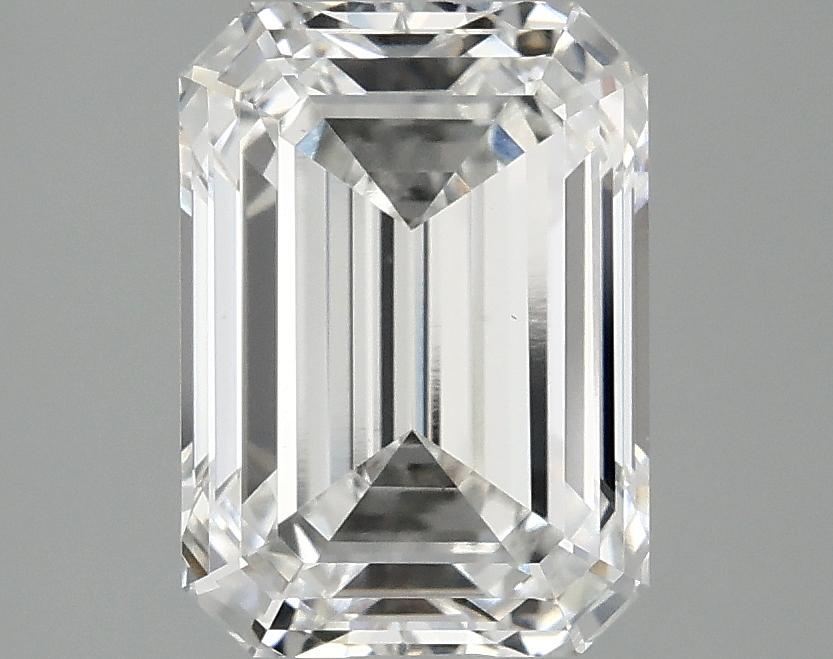 3.09 Carat Emerald Shaped Ideal Cut VS1 IGI Certified Lab Grown Diamond