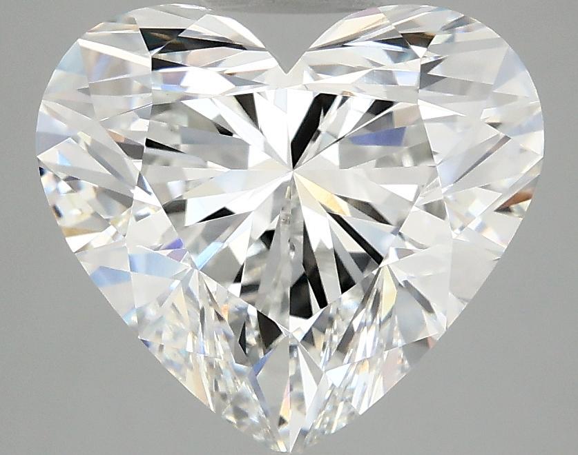 4.1 Carat Heart Shaped Ideal Cut VVS2 IGI Certified Lab Grown Diamond