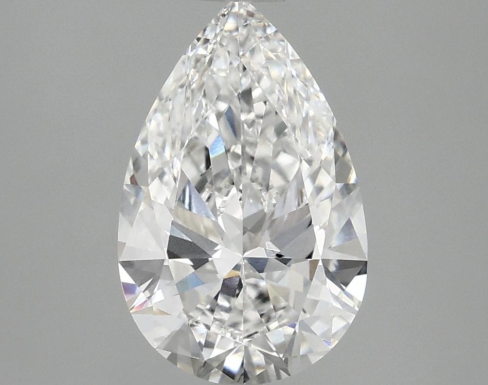 1.98 Carat Pear Shaped Ideal Cut VVS2 IGI Certified Lab Grown Diamond