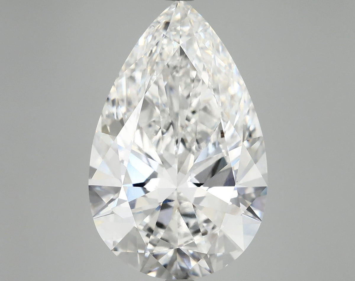 10.56 Carat Pear Shaped Ideal Cut VVS2 IGI Certified Lab Grown Diamond
