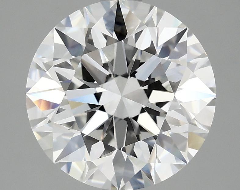 3.02 Carat Round Shaped Excellent Cut VVS2 IGI Certified Lab Grown Diamond