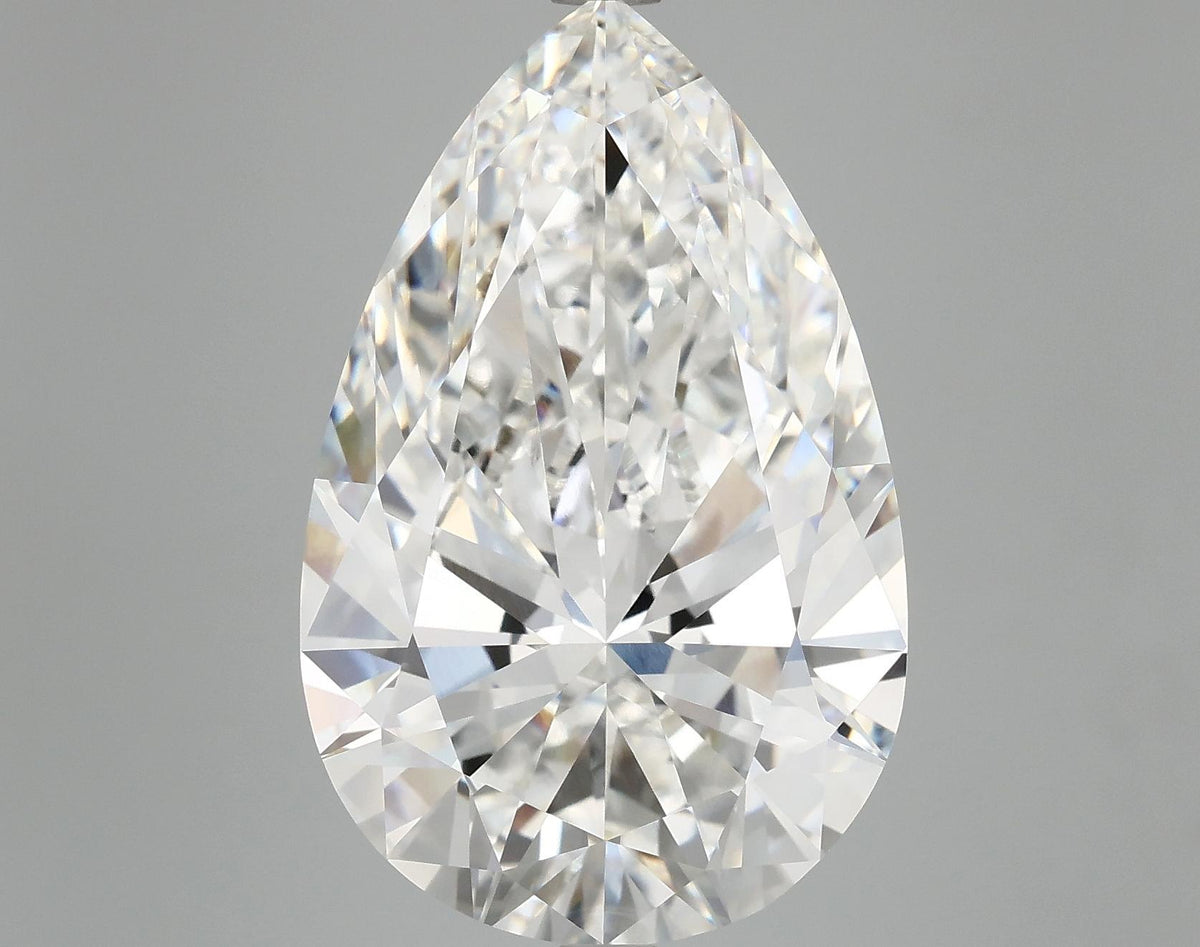 11.01 Carat Pear Shaped Ideal Cut VVS2 IGI Certified Lab Grown Diamond