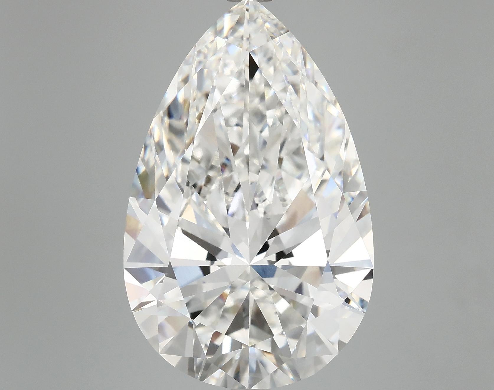 11.01 Carat Pear Shaped Ideal Cut VVS2 IGI Certified Lab Grown Diamond