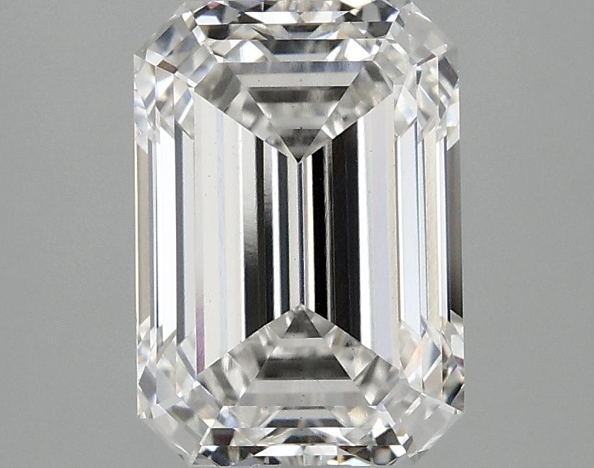 3.08 Carat Emerald Shaped Ideal Cut VS1 IGI Certified Lab Grown Diamond