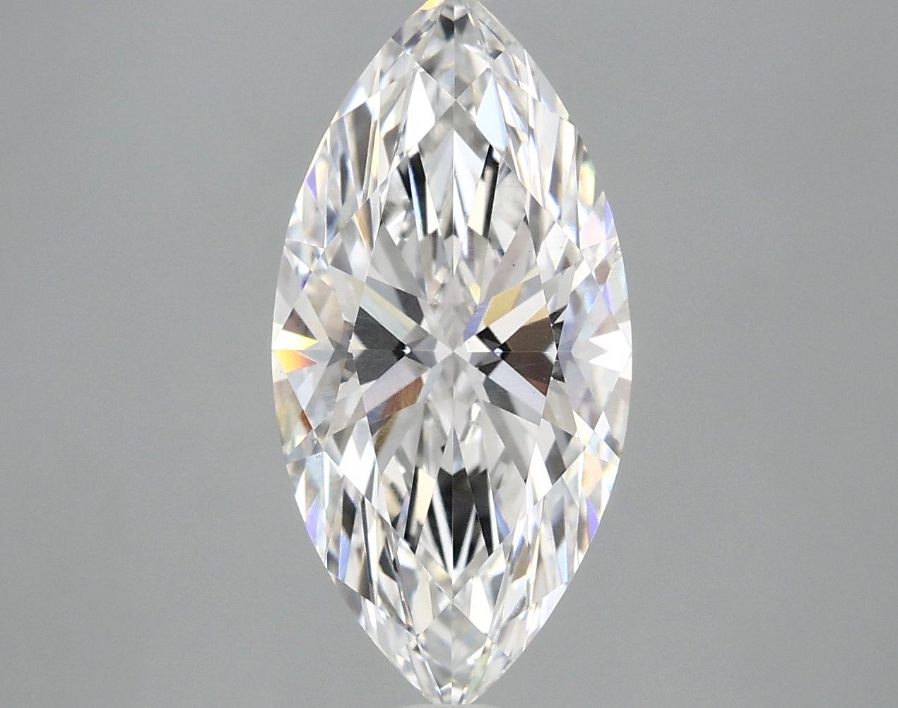 3.03 Carat Marquise Shaped Ideal Cut VS1 IGI Certified Lab Grown Diamond