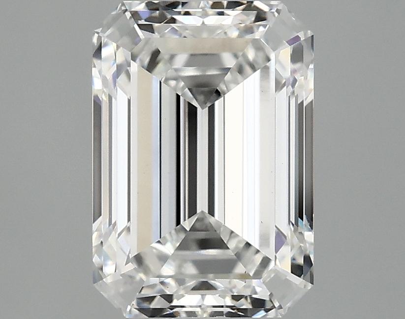 2.96 Carat Emerald Shaped Ideal Cut VS1 IGI Certified Lab Grown Diamond