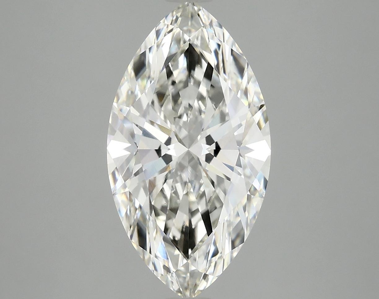 3.09 Carat Marquise Shaped Excellent Cut VVS2 IGI Certified Lab Grown Diamond