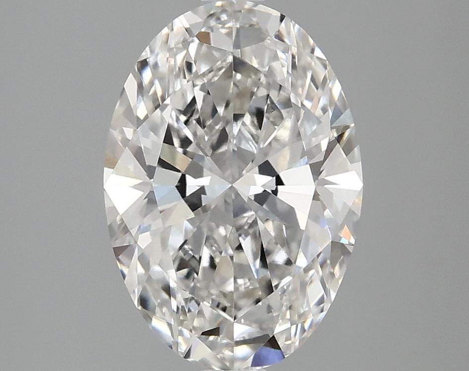 2.5 Carat Oval Shaped Ideal Cut VVS2 IGI Certified Lab Grown Diamond