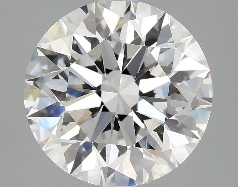 2.98 Carat Round Shaped Excellent Cut VVS2 IGI Certified Lab Grown Diamond