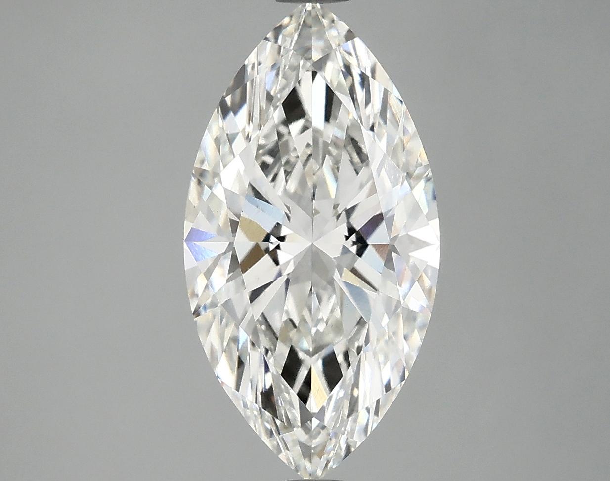 3.09 Carat Marquise Shaped Excellent Cut VS1 IGI Certified Lab Grown Diamond