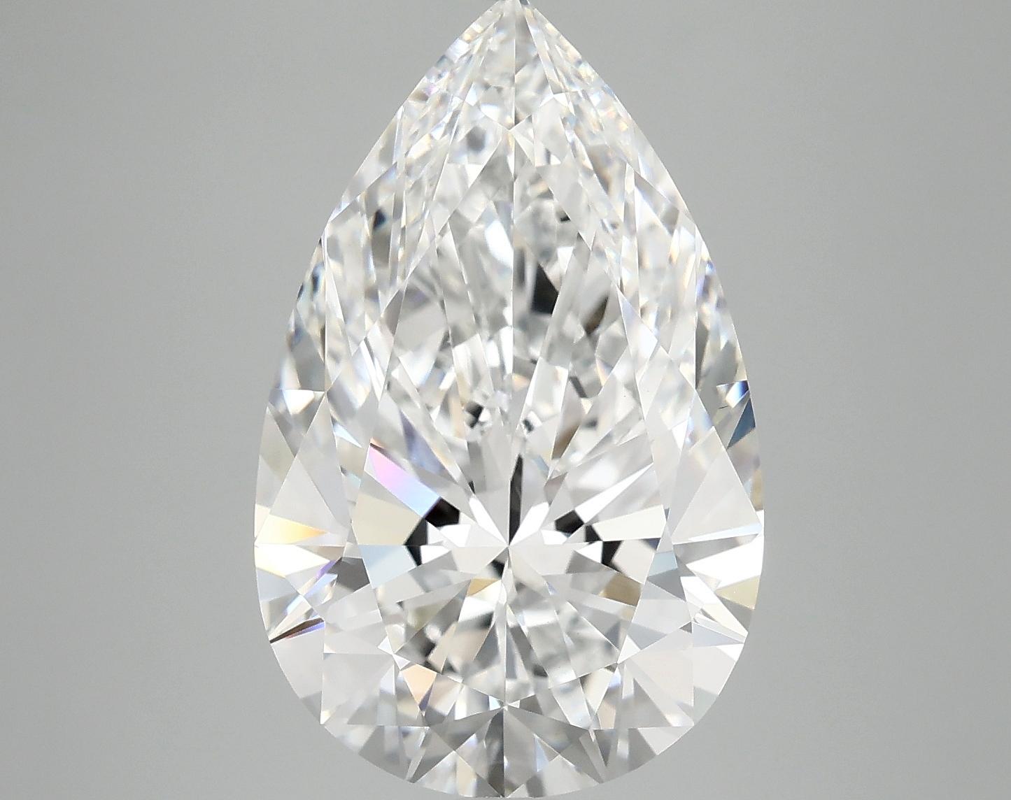 7.17 Carat Pear Shaped Ideal Cut VS1 IGI Certified Lab Grown Diamond