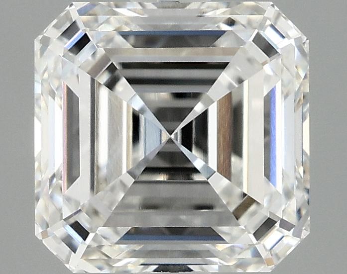 2.09 Carat Asscher Shaped Ideal Cut VVS2 IGI Certified Lab Grown Diamond