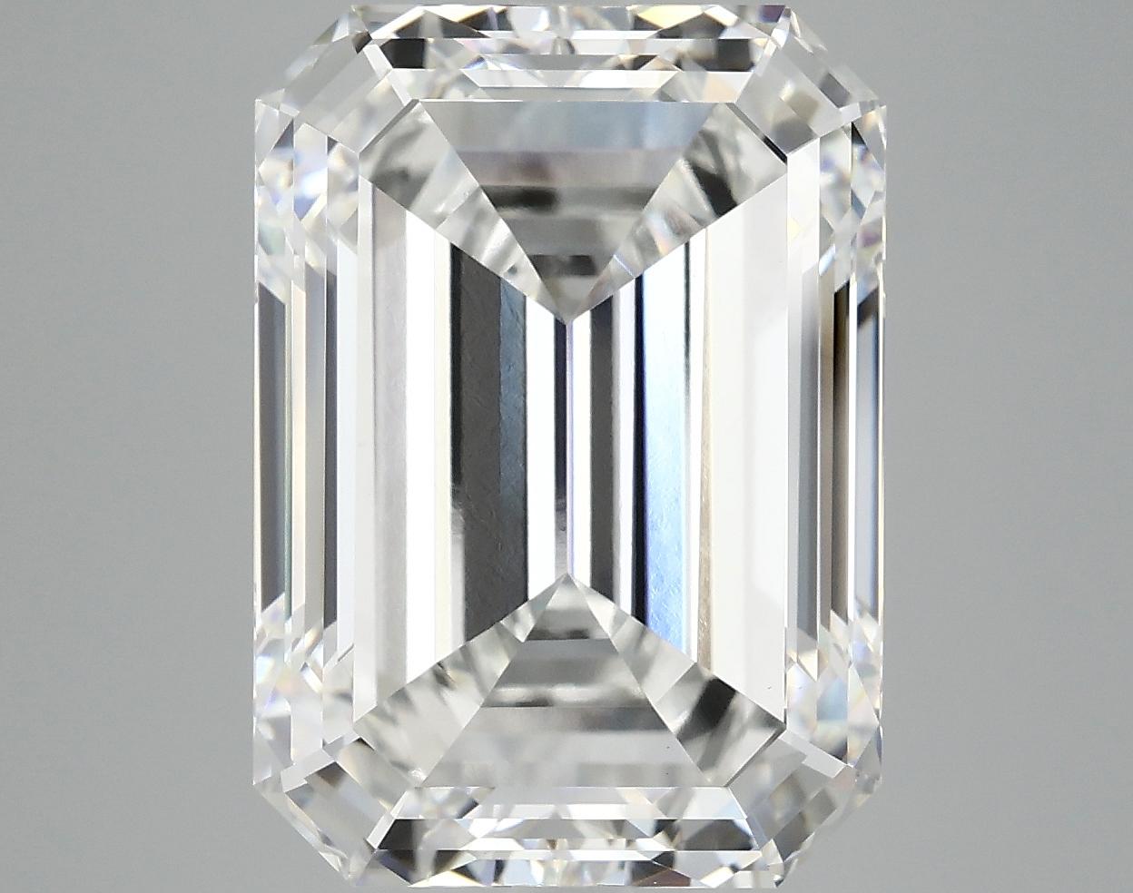 10.06 Carat Emerald Shaped Ideal Cut VVS2 IGI Certified Lab Grown Diamond