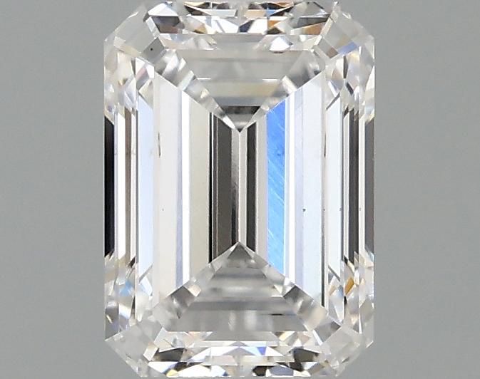 0.97 Carat Emerald Shaped Excellent Cut VS2 IGI Certified Lab Grown Diamond