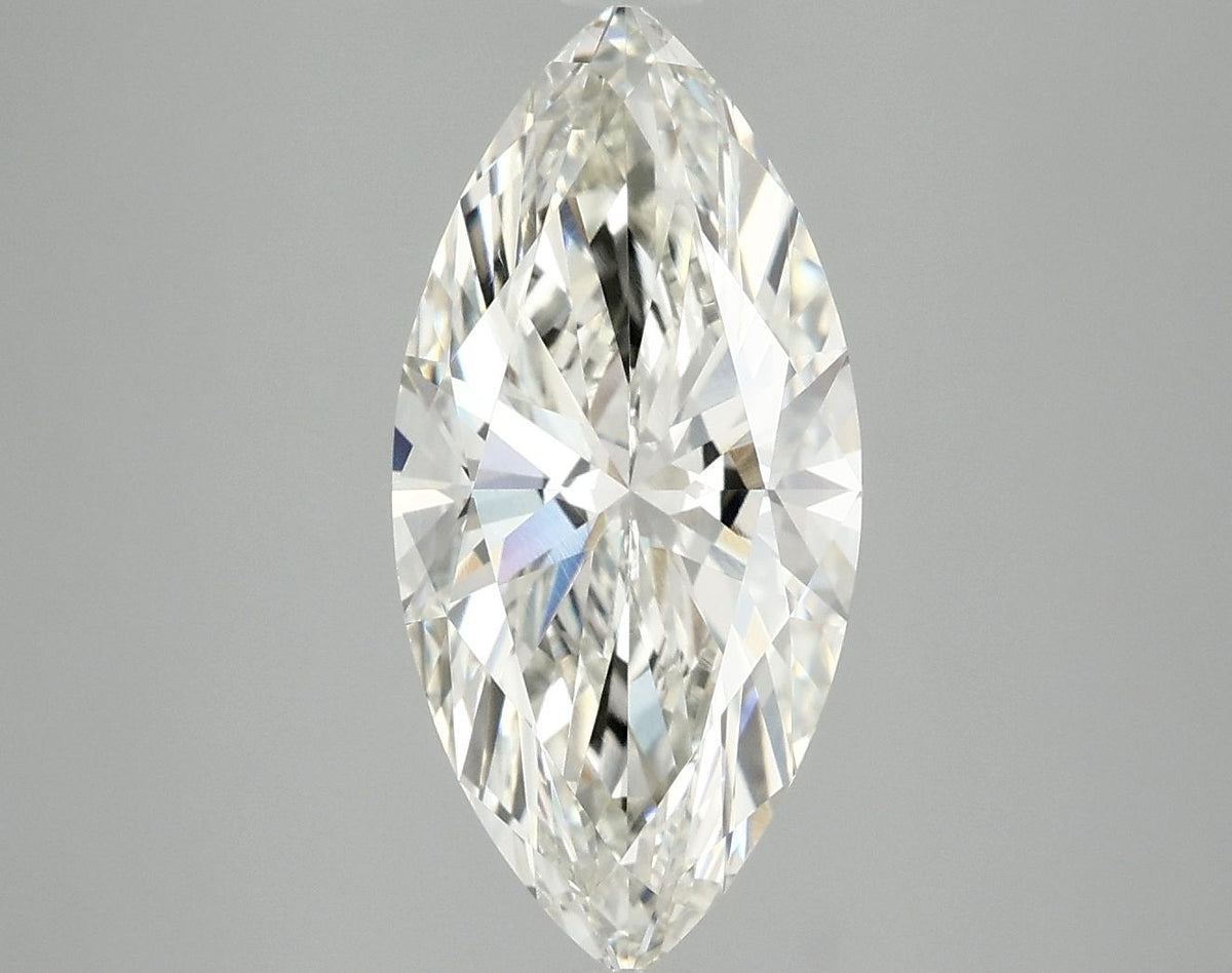 2.9 Carat Marquise Shaped Excellent Cut VVS2 IGI Certified Lab Grown Diamond