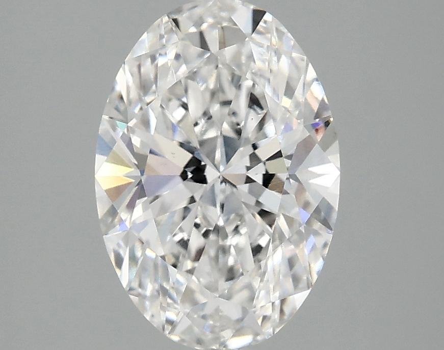 2.1 Carat Oval Shaped Ideal Cut VS2 IGI Certified Lab Grown Diamond