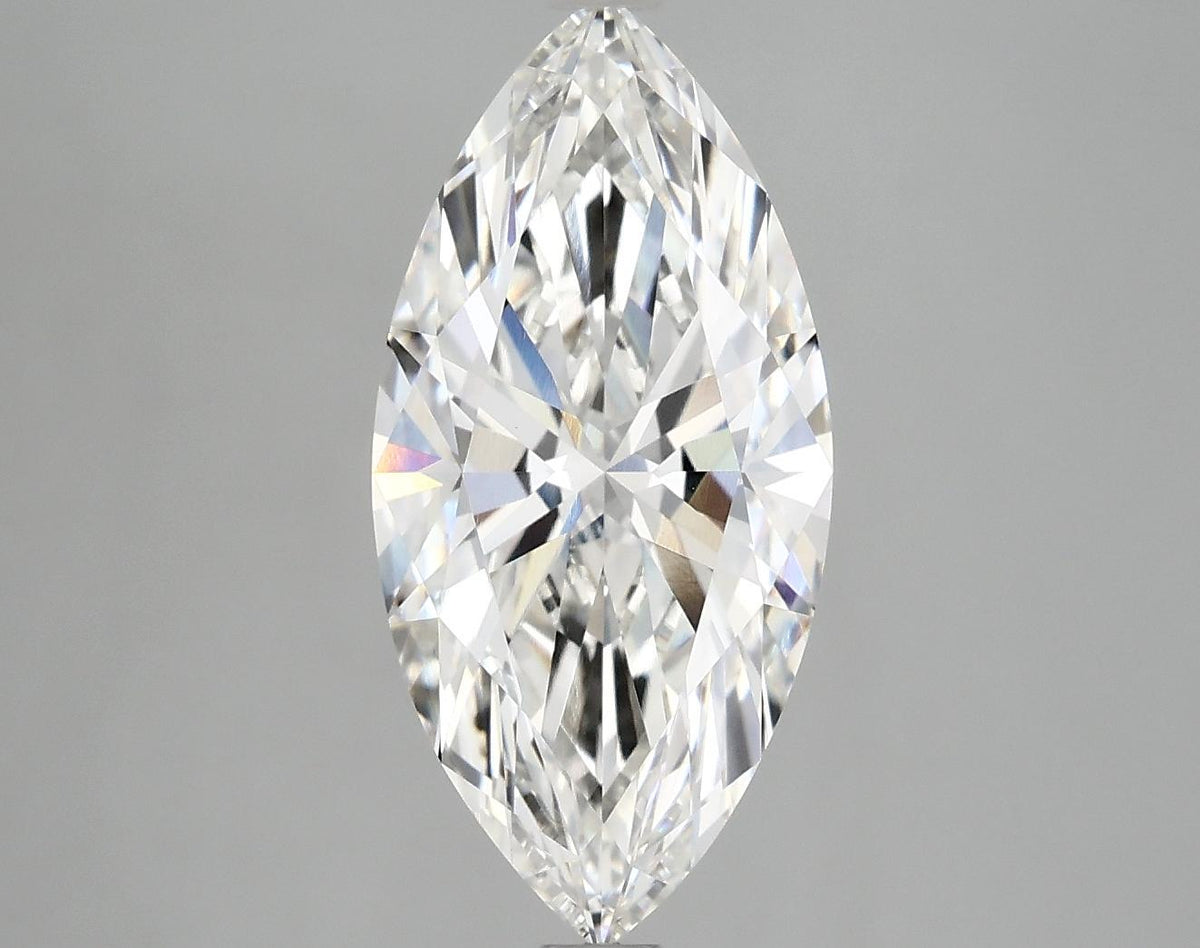 3.1 Carat Marquise Shaped Excellent Cut VVS2 IGI Certified Lab Grown Diamond