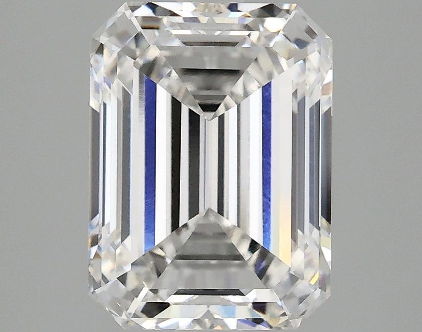 3.09 Carat Emerald Shaped Excellent Cut VVS2 IGI Certified Lab Grown Diamond