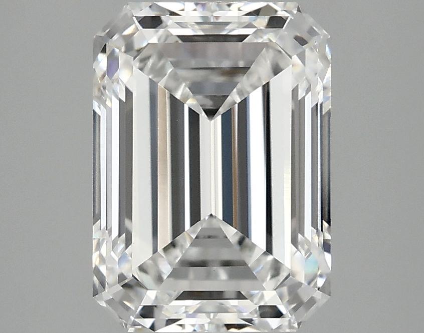 3.01 Carat Emerald Shaped Excellent Cut VS2 IGI Certified Lab Grown Diamond