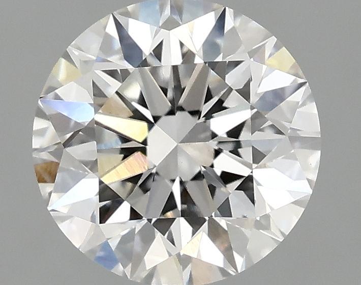 2.08 Carat Round Shaped Excellent Cut VVS2 IGI Certified Lab Grown Diamond