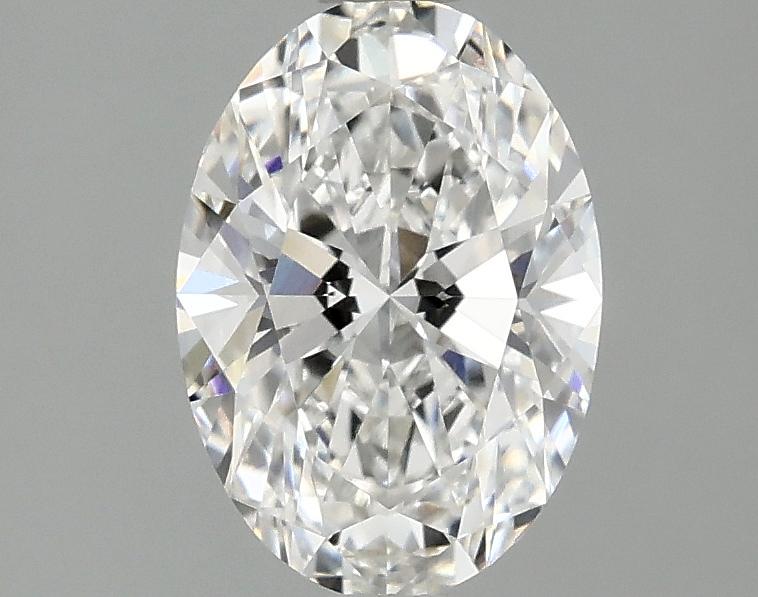 1.5 Carat Oval Shaped Ideal Cut VVS2 IGI Certified Lab Grown Diamond