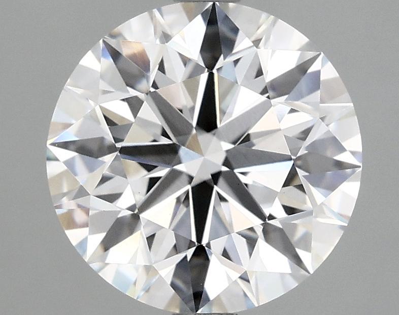 3.06 Carat Round Shaped Excellent Cut VVS2 IGI Certified Lab Grown Diamond