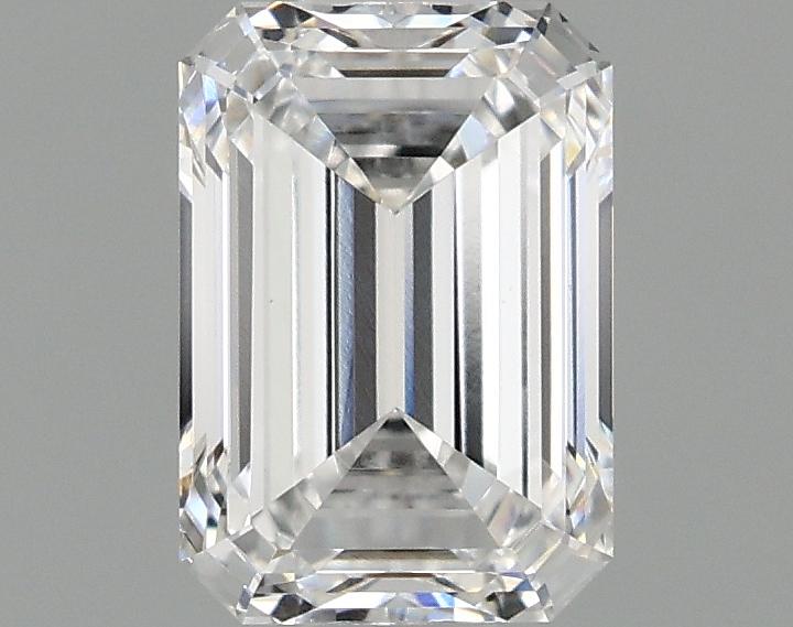 0.99 Carat Emerald Shaped Ideal Cut VVS2 IGI Certified Lab Grown Diamond