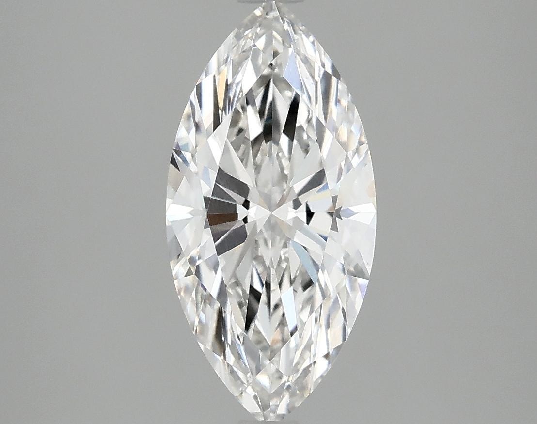 2.03 Carat Marquise Shaped Excellent Cut VVS2 IGI Certified Lab Grown Diamond