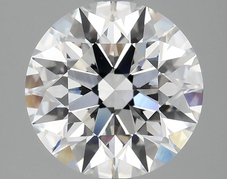 3.09 Carat Round Shaped Excellent Cut VVS2 IGI Certified Lab Grown Diamond