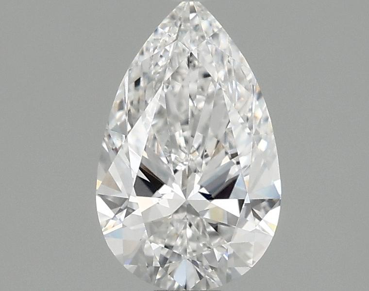 0.98 Carat Pear Shaped Ideal Cut VVS2 IGI Certified Lab Grown Diamond