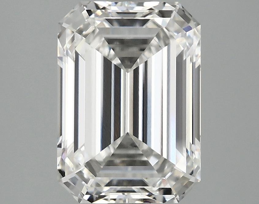 3.1 Carat Emerald Shaped Ideal Cut VVS2 IGI Certified Lab Grown Diamond