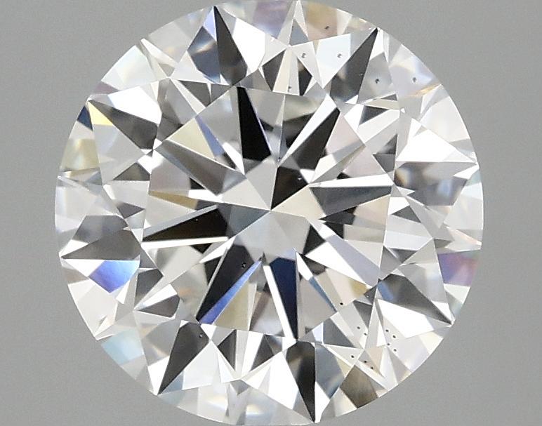 2.71 Carat Round Shaped Excellent Cut SI1 IGI Certified Lab Grown Diamond
