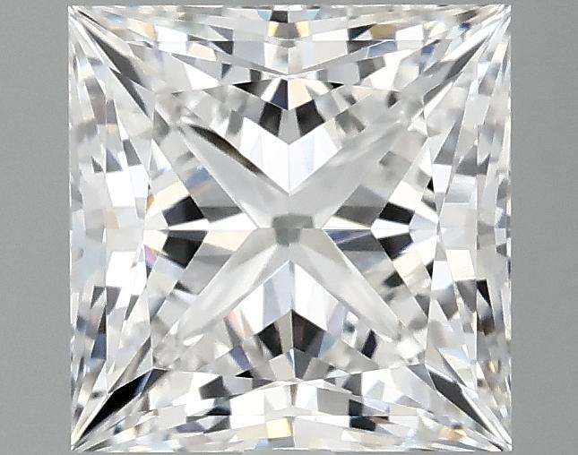2.08 Carat Princess Shaped Ideal Cut VVS2 IGI Certified Lab Grown Diamond