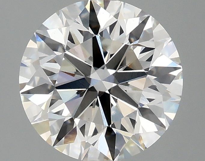 2.08 Carat Round Shaped Excellent Cut VS1 IGI Certified Lab Grown Diamond
