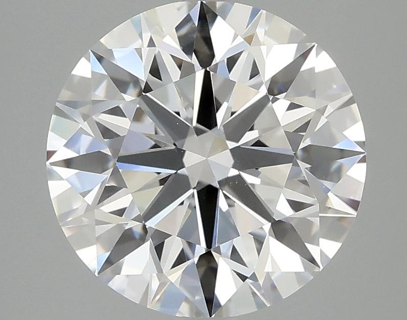 3.06 Carat Round Shaped Ideal Cut VVS2 IGI Certified Lab Grown Diamond