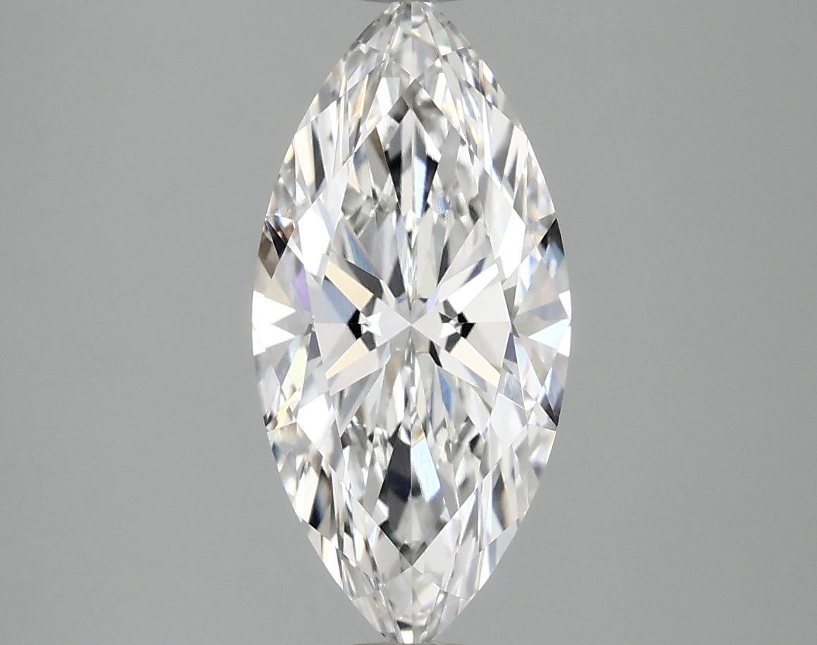 2.05 Carat Marquise Shaped Excellent Cut VVS1 IGI Certified Lab Grown Diamond