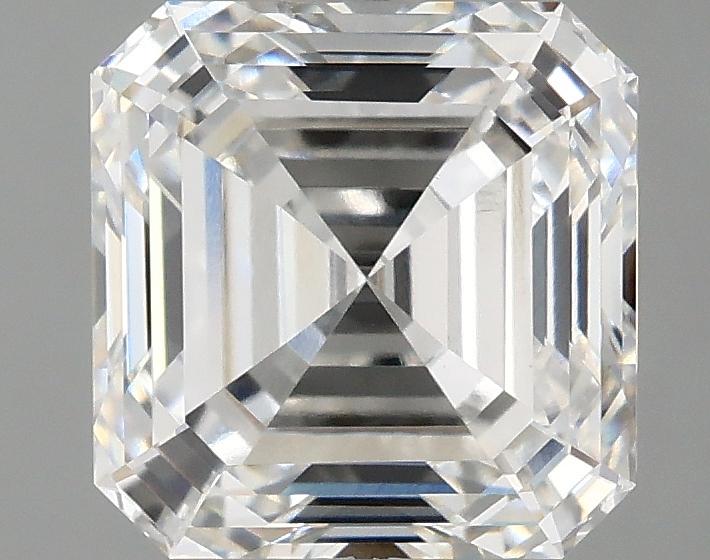 2.03 Carat Asscher Shaped Ideal Cut VS1 IGI Certified Lab Grown Diamond