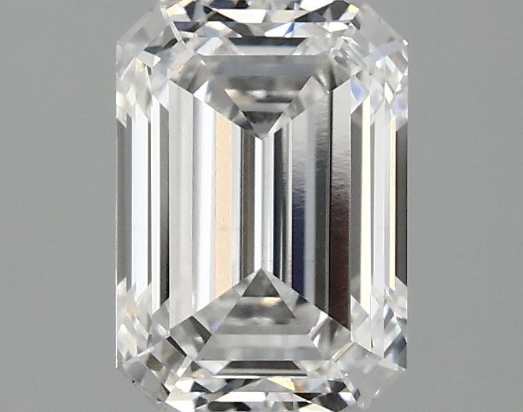 2.05 Carat Emerald Shaped Ideal Cut VVS2 IGI Certified Lab Grown Diamond