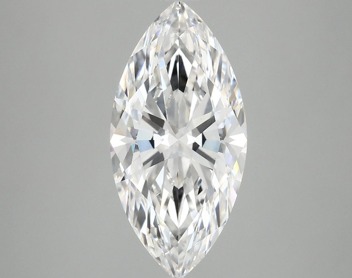 3.09 Carat Marquise Shaped Excellent Cut VS1 IGI Certified Lab Grown Diamond