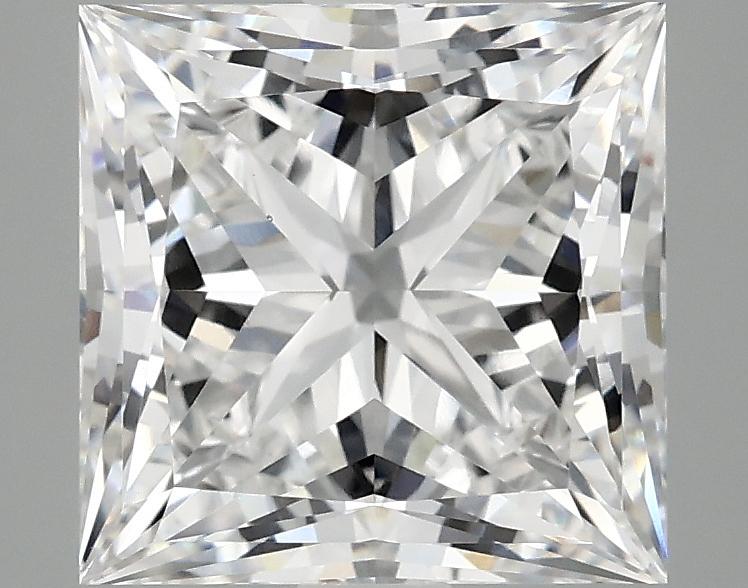 3.82 Carat Princess Shaped Ideal Cut VS1 IGI Certified Lab Grown Diamond