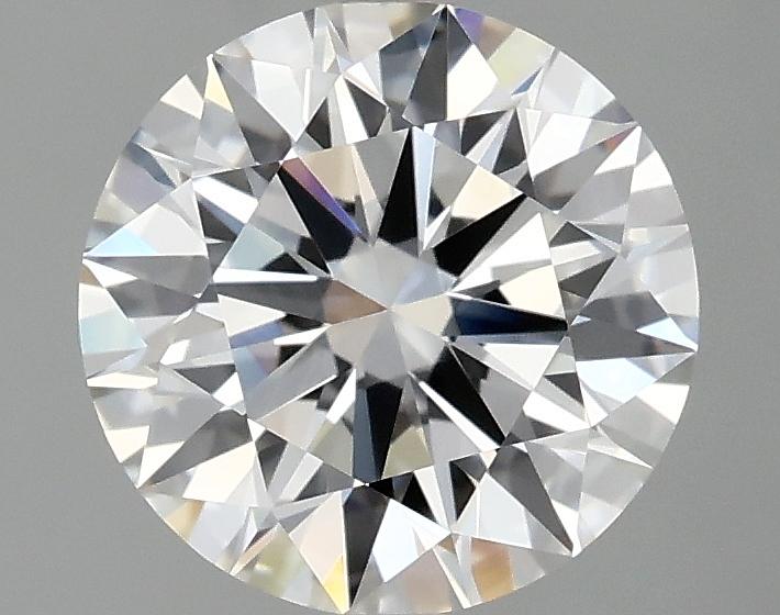 2.04 Carat Round Shaped Ideal Cut VVS2 IGI Certified Lab Grown Diamond