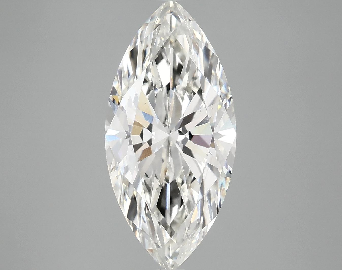 3.45 Carat Marquise Shaped Very Good Cut VS1 IGI Certified Lab Grown Diamond