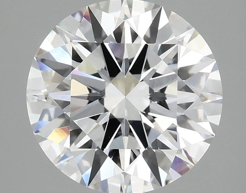 3.09 Carat Round Shaped Ideal Cut VVS2 IGI Certified Lab Grown Diamond